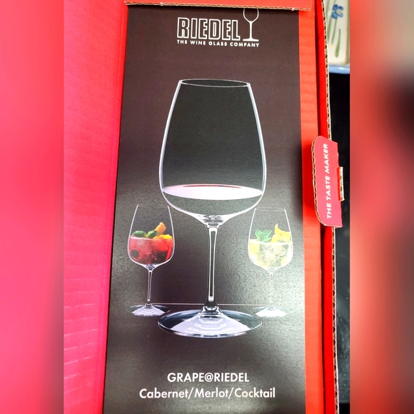 Riedel Wine Glass (1) 28.07 oz Caberbet / Merlot /Cocktail  - NIB - Picture 1 of 4